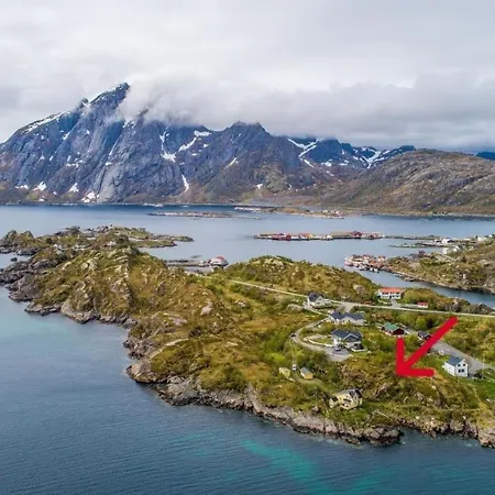 Sea-view House In Ferienhaus Sund (Nordland)